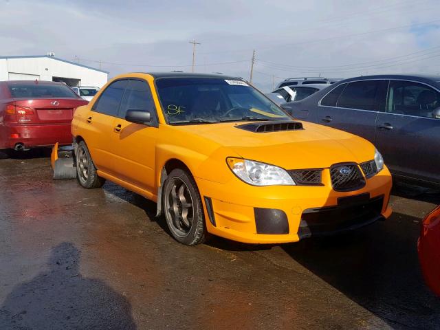 JF1GD79676G503663 - 2006 SUBARU IMPREZA WR YELLOW photo 1