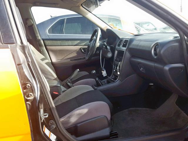 JF1GD79676G503663 - 2006 SUBARU IMPREZA WR YELLOW photo 5