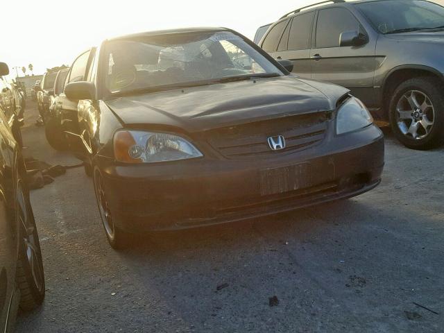 2HGES16202H549731 - 2002 HONDA CIVIC DX BLACK photo 1