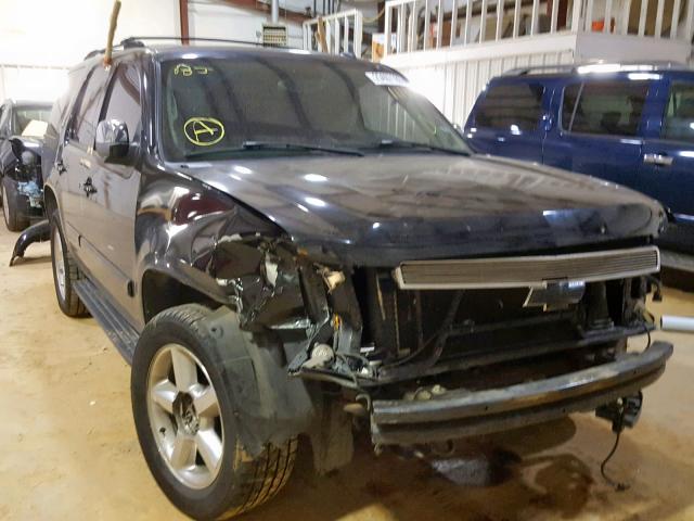 1GNFK13037R261111 - 2007 CHEVROLET TAHOE K150 BLACK photo 1