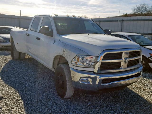 3C63DRGL0CG344179 - 2012 DODGE RAM 3500 S WHITE photo 1