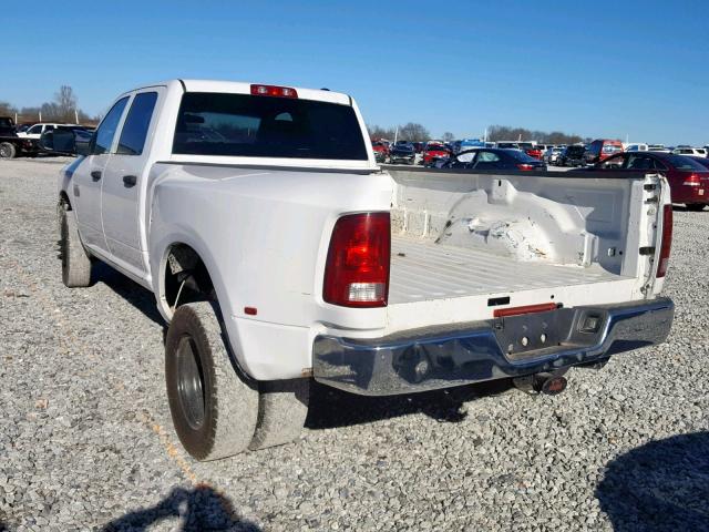 3C63DRGL0CG344179 - 2012 DODGE RAM 3500 S WHITE photo 3