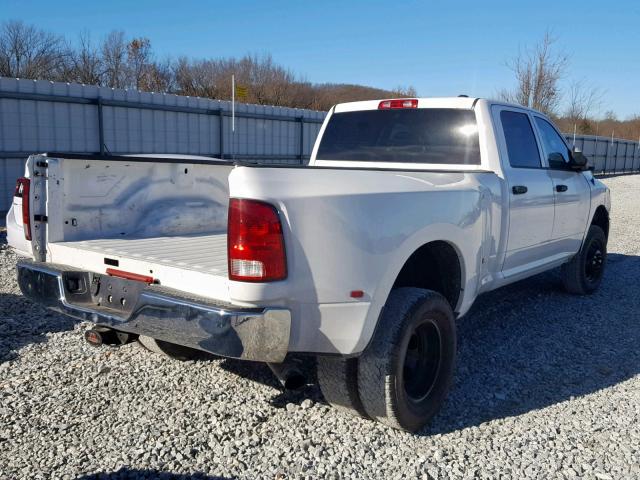 3C63DRGL0CG344179 - 2012 DODGE RAM 3500 S WHITE photo 4