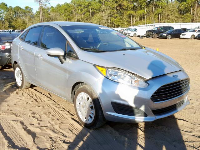 3FADP4AJ7EM110307 - 2014 FORD FIESTA S SILVER photo 1