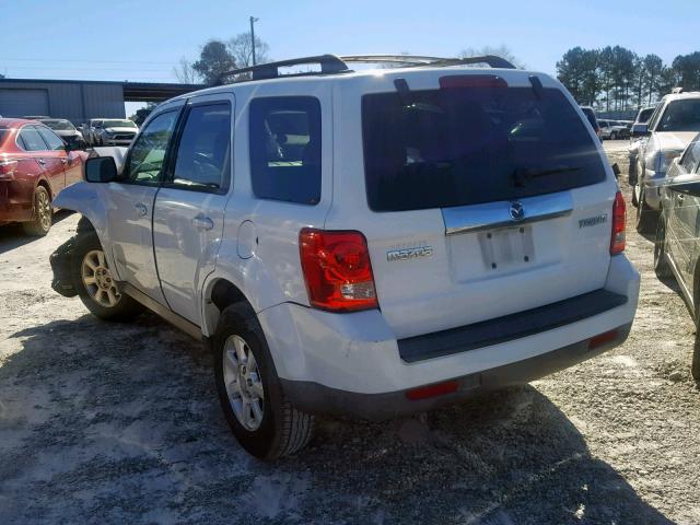 4F2CZ02Z78KM20272 - 2008 MAZDA TRIBUTE I Blanco foto 3