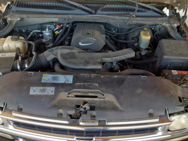 1GNEK13Z02R233737 - 2002 CHEVROLET TAHOE K150 TAN photo 7