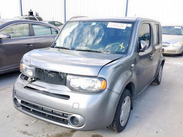 JN8AZ2KR4ET352896 - 2014 NISSAN CUBE S GRAY photo 2