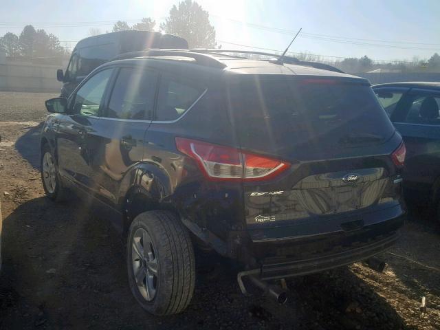 1FMCU0GX9DUC48942 - 2013 FORD ESCAPE SE BLACK photo 3