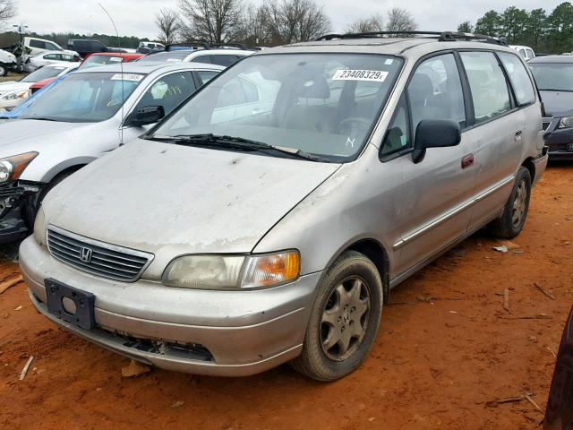 JHMRA1871SC024965 - 1995 HONDA ODYSSEY EX GOLD photo 2