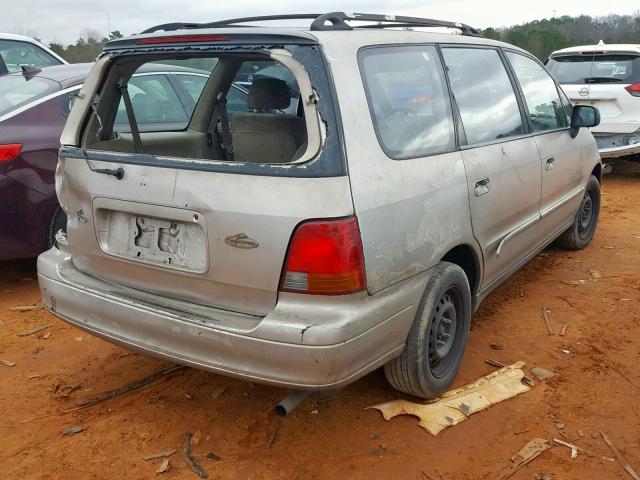 JHMRA1871SC024965 - 1995 HONDA ODYSSEY EX GOLD photo 4