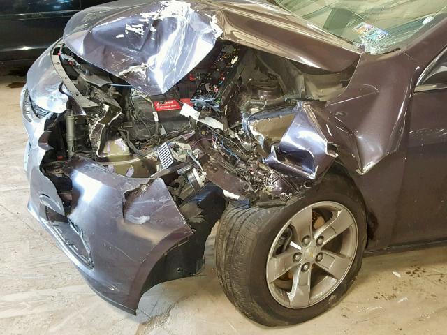 1G11C5SL4FF264708 - 2015 CHEVROLET MALIBU 1LT PURPLE photo 9