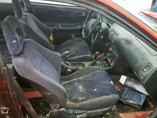 JH4DC4358RS048854 - 1994 ACURA INTEGRA LS RED photo 5