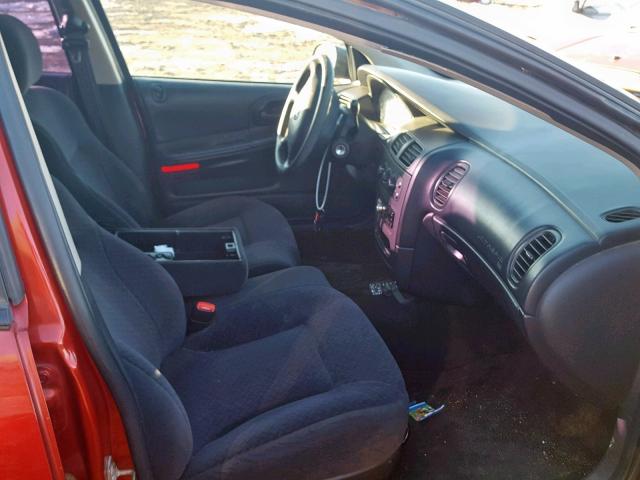 2B3HD46R62H286960 - 2002 DODGE INTREPID S 红色 照片 5