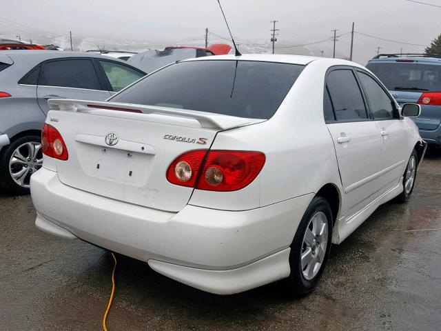 1NXBR32E48Z023161 - 2008 TOYOTA COROLLA CE WHITE photo 4