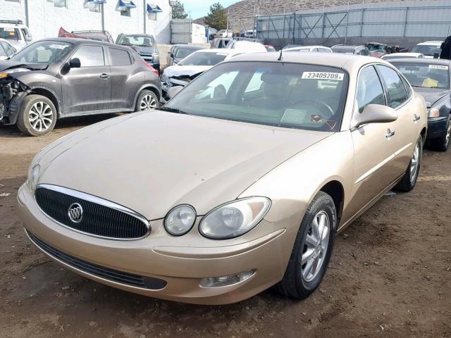 2G4WD532951252121 - 2005 BUICK LACROSSE C GOLD photo 2