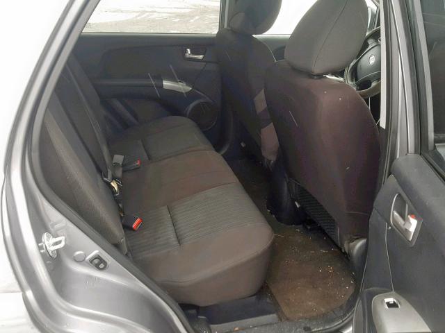 KNDJF723497632765 - 2009 KIA SPORTAGE L GRAY photo 6