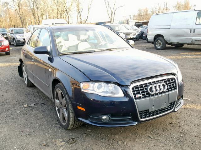 WAUDH78E58A159425 - 2008 AUDI A4 3.2 QUA BLUE photo 1