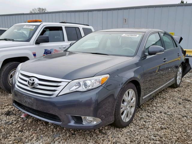 4T1BK3DB4BU430752 - 2011 TOYOTA AVALON BAS CHARCOAL photo 2