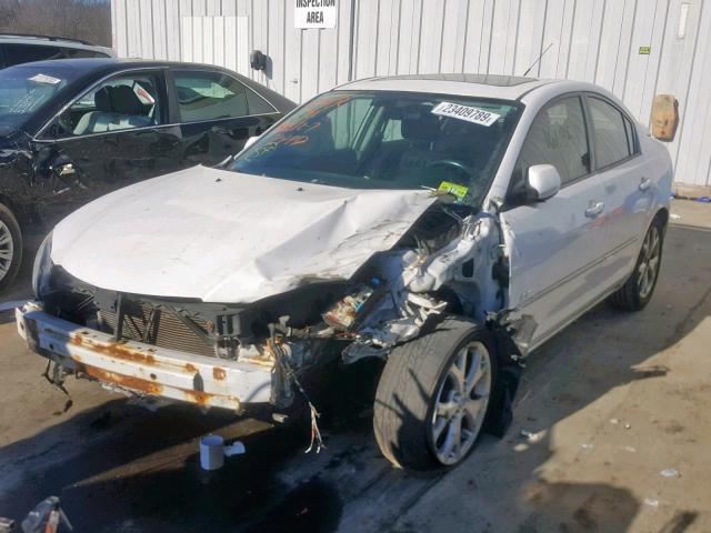 JM1BK324271644026 - 2007 MAZDA 3 S WHITE photo 2