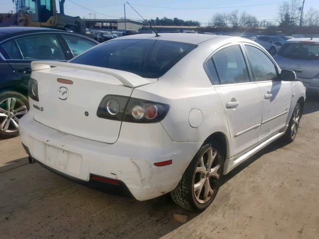 JM1BK324271644026 - 2007 MAZDA 3 S WHITE photo 4