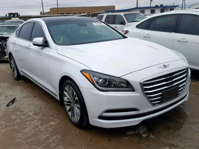 KMHGN4JEXFU057112 - 2015 HYUNDAI GENESIS 3. WHITE photo 1