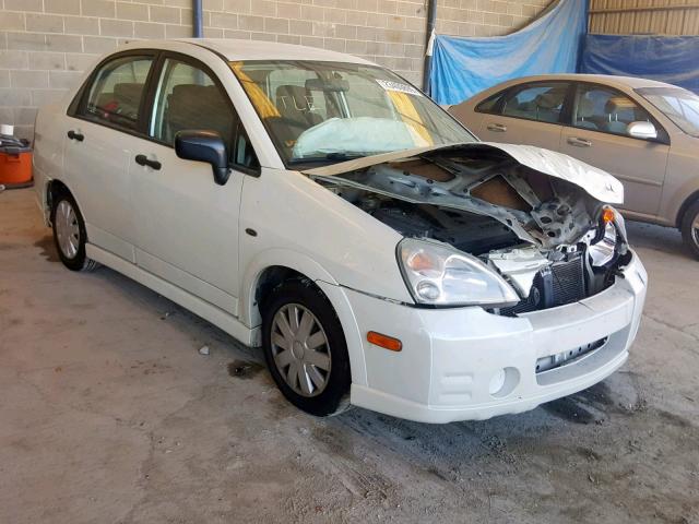 JS2RA61S945204205 - 2004 SUZUKI AERIO S WHITE photo 1