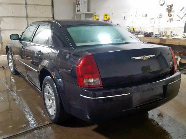 2C3KA53G86H125770 - 2006 CHRYSLER 300 TOURIN BLACK photo 3