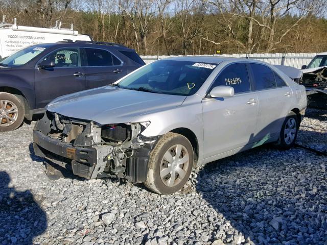 4T1BE46K49U332678 - 2009 TOYOTA CAMRY BASE SILVER photo 2