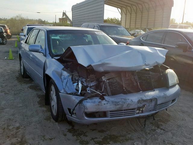 1G6KF57945U122114 - 2005 CADILLAC DEVILLE DT SILVER photo 1