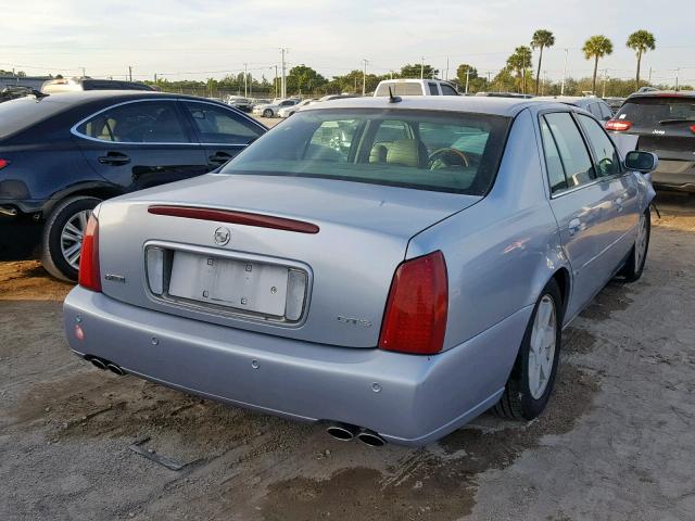 1G6KF57945U122114 - 2005 CADILLAC DEVILLE DT SILVER photo 4