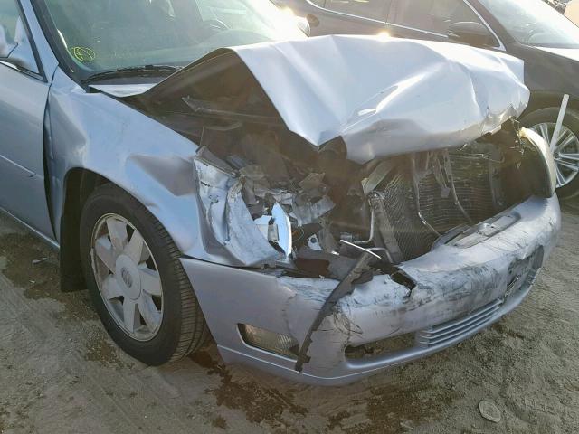 1G6KF57945U122114 - 2005 CADILLAC DEVILLE DT SILVER photo 9