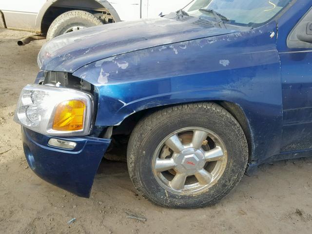 1GKDS13S222278229 - 2002 GMC ENVOY BLUE photo 9