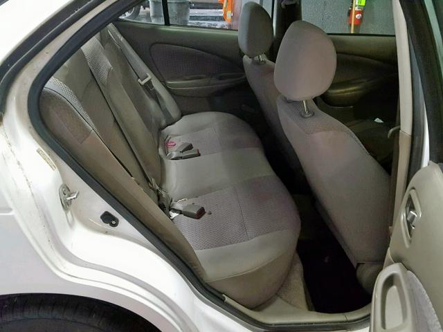 3N1CB51D44L459081 - 2004 NISSAN SENTRA 1.8 WHITE photo 6