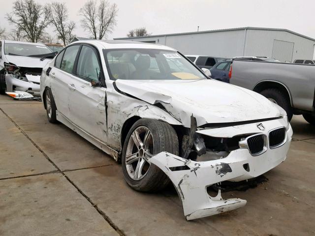 WBA3D3C59EF099140 - 2014 BMW 328 D WHITE photo 1