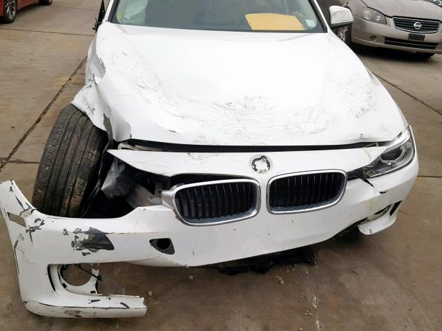 WBA3D3C59EF099140 - 2014 BMW 328 D WHITE photo 7