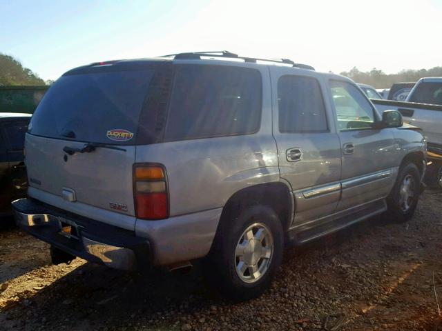 1GKEC13T75J261334 - 2005 GMC YUKON GRAY photo 4