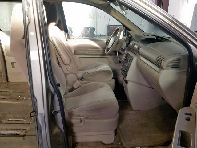 2FMZA57244BB06315 - 2004 FORD FREESTAR S BEIGE photo 5