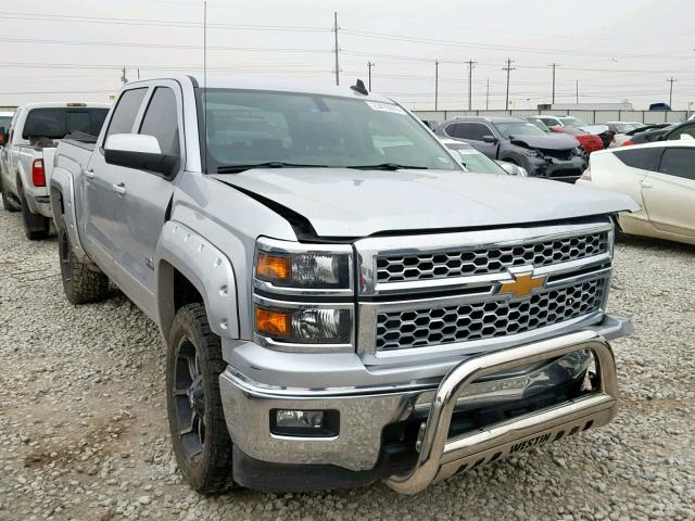 3GCPCREC2FG247702 - 2015 CHEVROLET SILVERADO SILVER photo 1