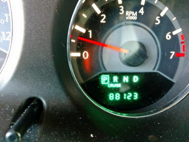 1C3CCBBG1DN659650 - 2013 CHRYSLER 200 TOURIN Бордовый фото 8