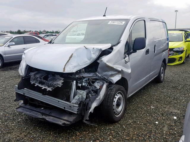 3N6CM0KN4HK713236 - 2017 NISSAN NV200 2.5S SILVER photo 2