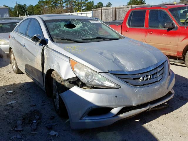 5NPEC4AC0BH126488 - 2011 HYUNDAI SONATA SE GRAY photo 1