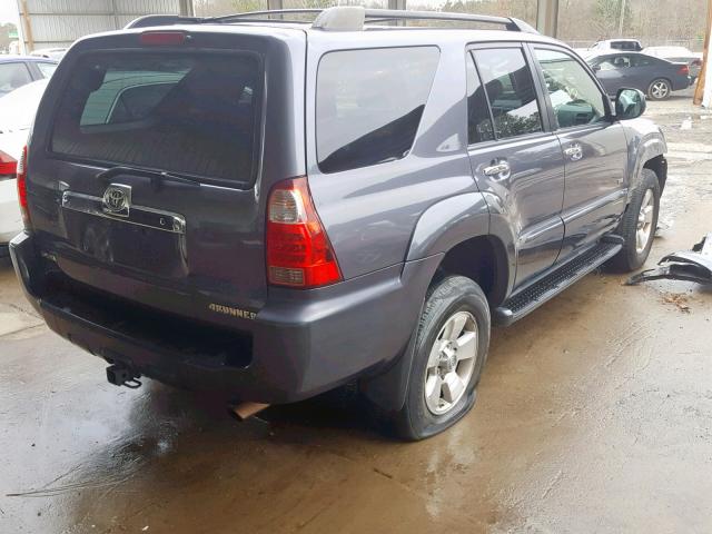 JTEZU14R38K021639 - 2008 TOYOTA 4RUNNER SR GRAY photo 4