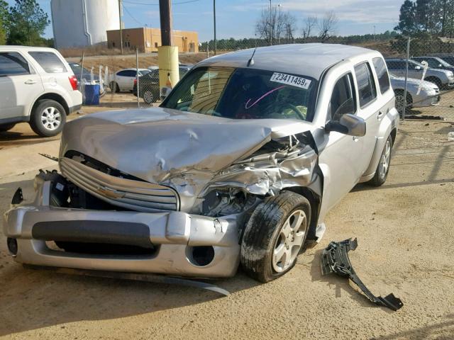 3GNDA23DX7S563902 - 2007 CHEVROLET HHR LT SILVER photo 2