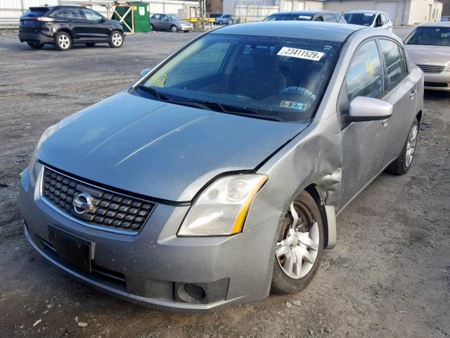 3N1AB61E77L612353 - 2007 NISSAN SENTRA 2.0 SILVER photo 2