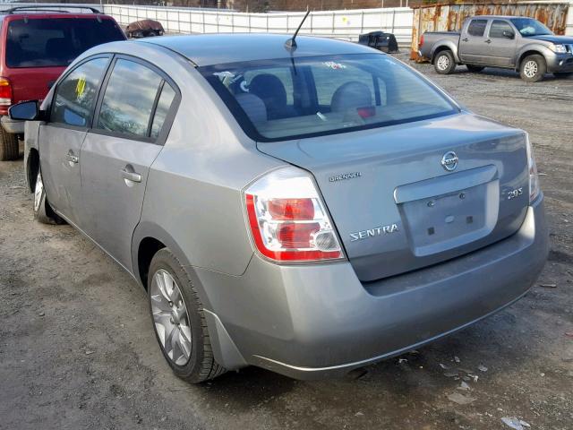 3N1AB61E77L612353 - 2007 NISSAN SENTRA 2.0 SILVER photo 3