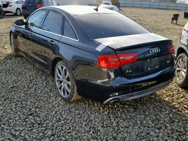 WAUHGAFC2DN157749 - 2013 AUDI A6 PRESTIG BLACK photo 3