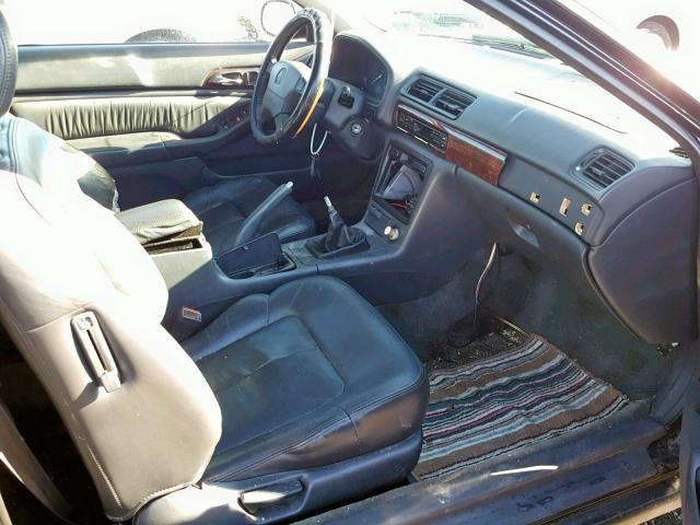 19UYA1153VL019469 - 1997 ACURA 2.2CL BLACK photo 5