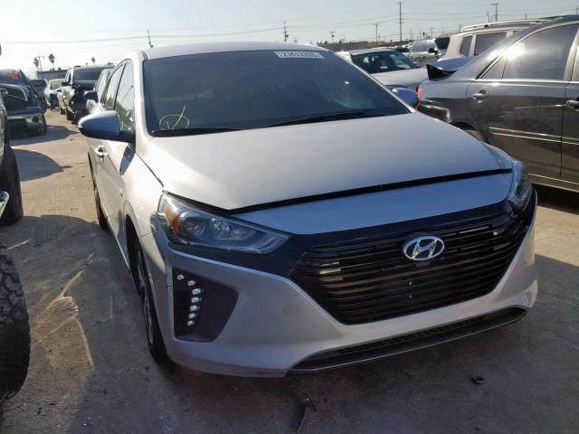 KMHC75LC1HU024092 - 2017 HYUNDAI IONIQ SEL SILVER photo 1