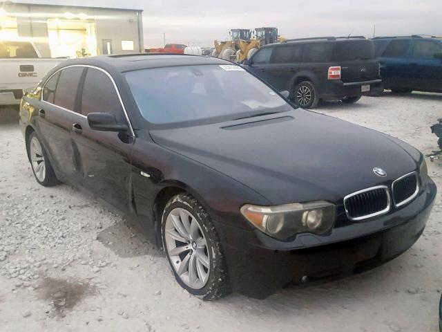 WBAGL63462DP56285 - 2002 BMW 745 I BLACK photo 1