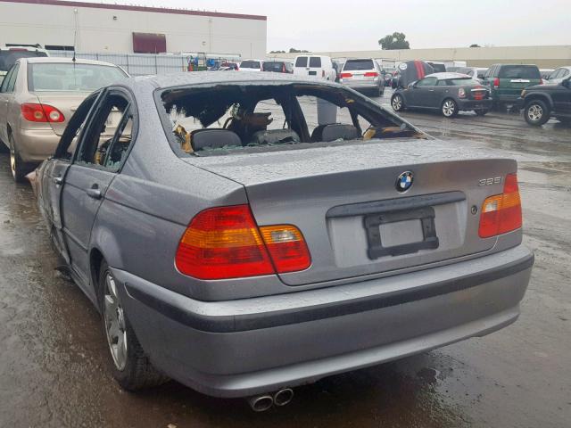 WBAAZ33494KP85524 - 2004 BMW 325 IS SUL GRAY photo 3